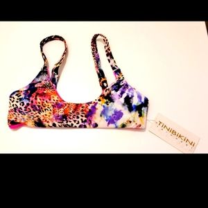 TiNiBiKiNi XS womens bikini top NWT
